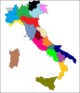 Mappa Italia piena